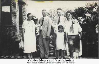William and Alma Vander Meer and the Veenschoten Family in Tong'an Amoy Mission