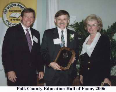 Polk County Education Hall of Fame William Brown