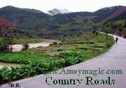 Nice country roads lead you easily to Fuzhou's secret valley of Yongtai