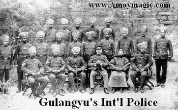 Gulangyu international police, colonial, British consulate,