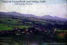 Tong'an Mission Compound and Tong'an Valley 1948