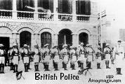 British Police -- since Xiamen was an International Community, it had its own foreign police force