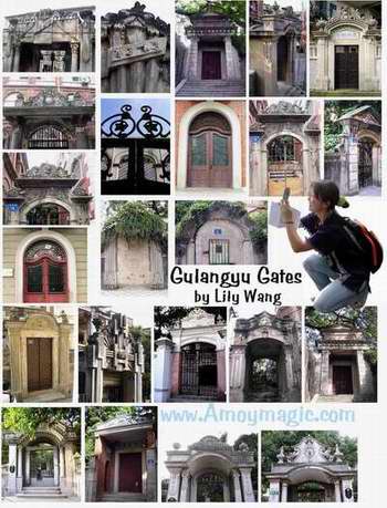 Gulangyu Gate photographs by Lily Wang