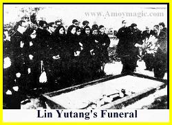 Lin Yutang's Funeral