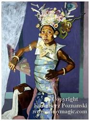 Click for larger image of Balinese Dancer, 1933 by Teng Hiok Chiu