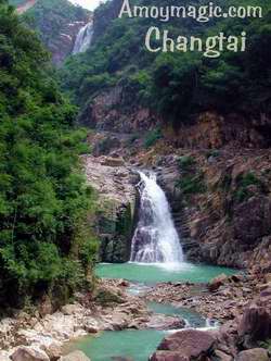 Beautiful Changtai rivers, falls, pools, mountains