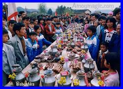Annual 100 pot feast in Changting, West Fujian