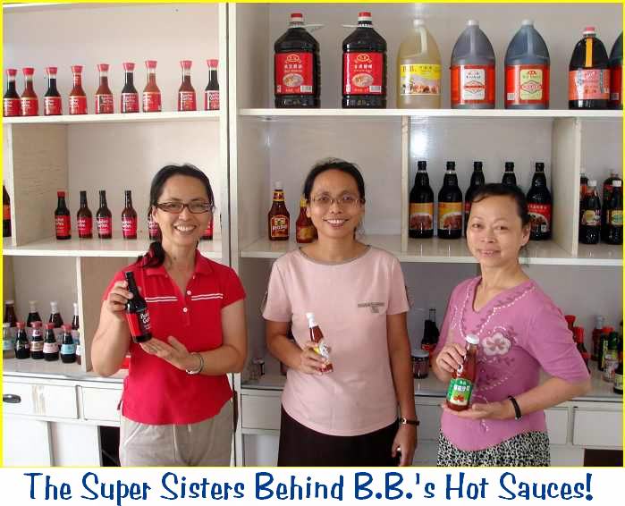 These sisters put out the BB hot sauce!