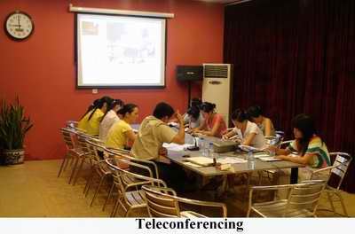 Firefly Lighting Company Limited Xiamen Fujian China training teleconferencing 