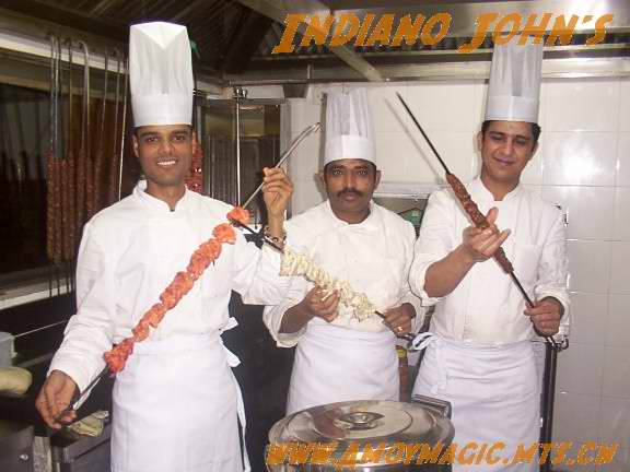 Three of Indiano John's chefs show their creations, Amoy Magic Guide to Xiamen and Fujian