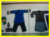 Hakka clothing on display in Hakka museum Changting