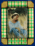 stained glass picture frame