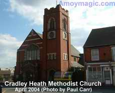 Cradley Heath Methodist Church April 2004 Photo by Paul Carr