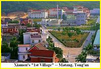 This village went from dire poverty to wealth in just a couple decades, and is now considered Xiamen's #1 model rural village (in Tong'an)  Matang 